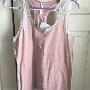 Pink Fabletics Workout Tank Top